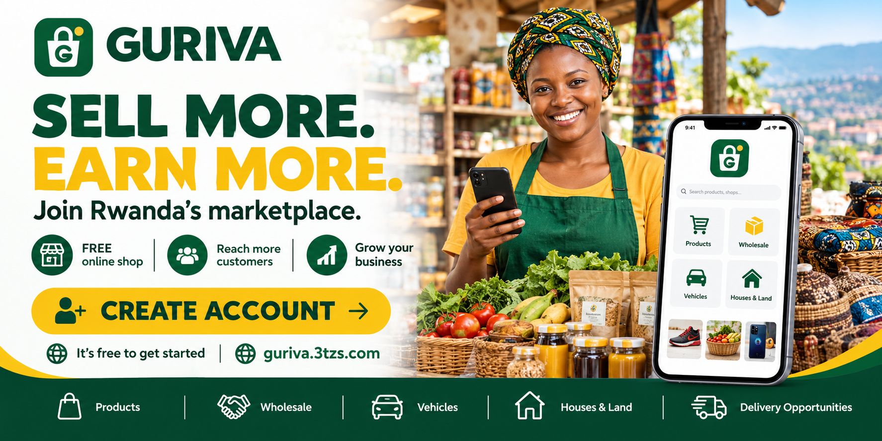 Sell Online. Deliver. Explore Opportunities with Guriva.